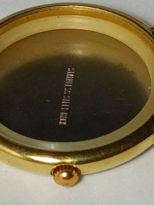 Favre Leuba quartz watch case men's like new