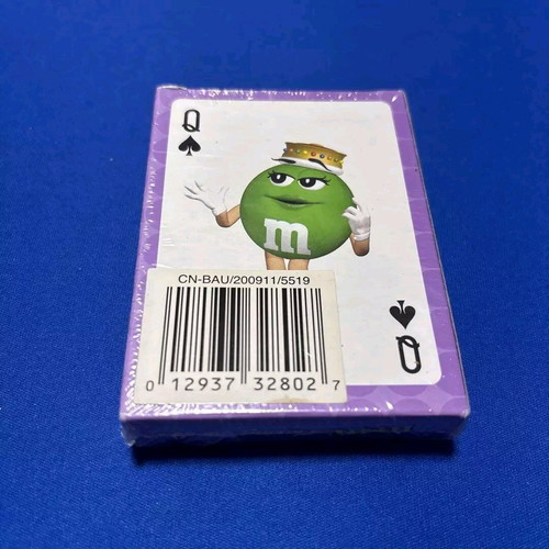 Rare vintage 2007 M&M's World NY playing cards set
