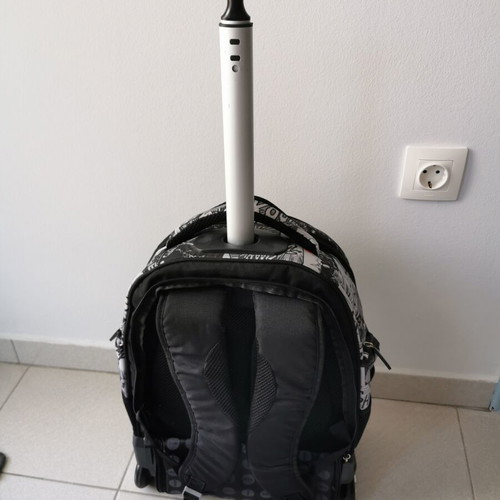 Lyc Sac XL backpack with trolley new, black and grey