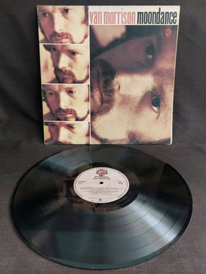 Van Morrison Moondance vinyl record used, very good condition