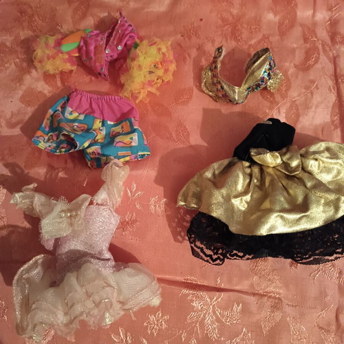 Barbie vintage clothes used, 90s collection