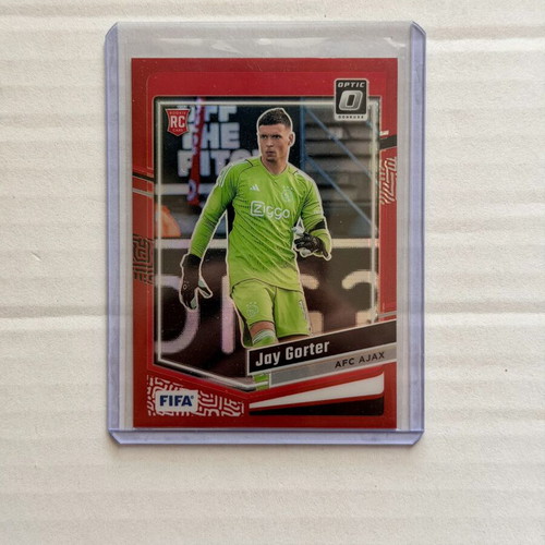 Panini Donruss Optic Red Prizm Jay Gorter Rookie Card 2023-24 new