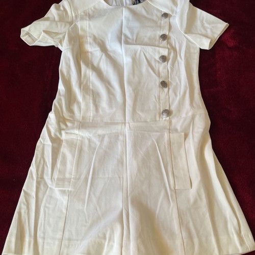 Poesse white one-piece shorts size S new with tag