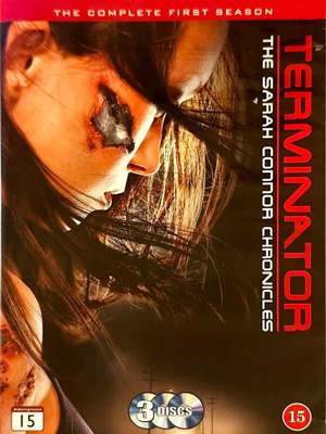 Terminator The Sarah Connor Chronicles DVD μεταχειρισμένο, ολόκληρη πρώτη σεζόν, 3 δίσκοι