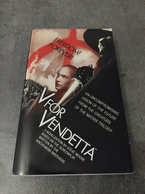 V for Vendetta book used, English