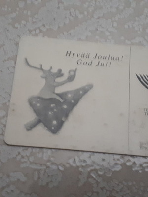 Collectible Finland phone card 1997 used