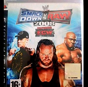 WWE 2008 PS3 GAMES