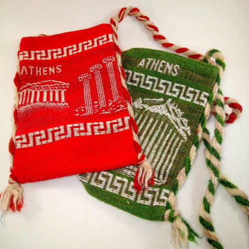 Traditional woven tagaria 'Acropolis' new, pack of two