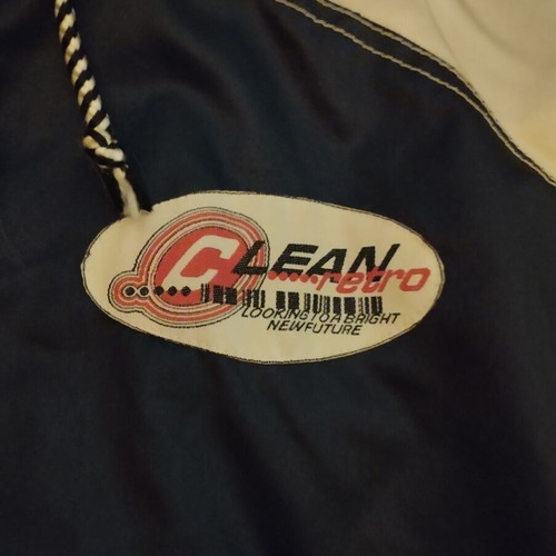 Earthbound jacket windbreaker waterproof like new, blue and red, size XL