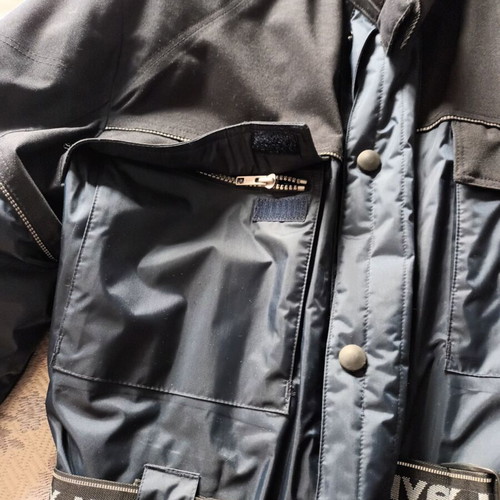 Uvex motorcycle jacket men's winter like new, waterproof, size Medium-Large