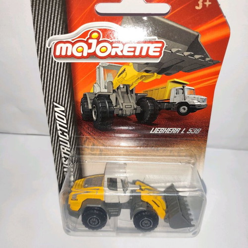Majorette Construction Loader Liebherr L538R new