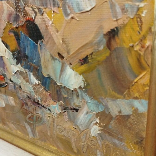 Oil painting by Fani Parlapani like new