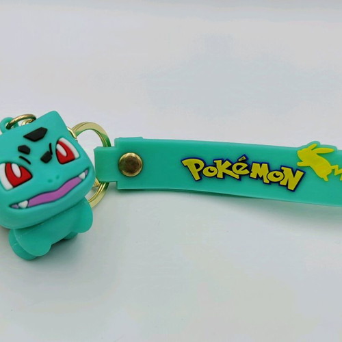 Bulbasaur Pokemon figure keychain like new