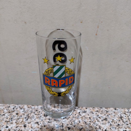 Rapid Wien glass collectible like new, glass
