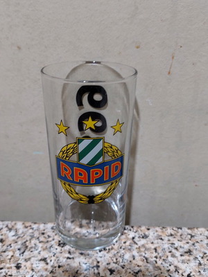 Rapid Wien glass collectible like new, glass