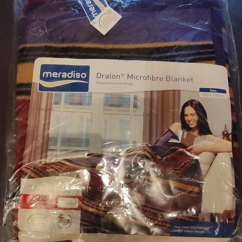 Meradiso microfiber blanket new 150 x 200 cm