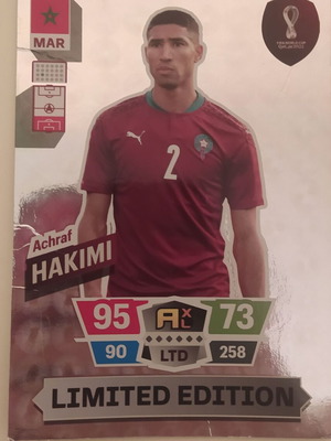 Achraf Hakimi Limited Edition XXL FIFA World Cup Qat_Ar2022