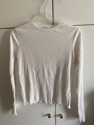 TALLY WEIJL blouse used, white, size M