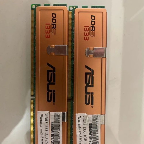 Asus DDR3 RAM 1333MHz DIMM used 2GB