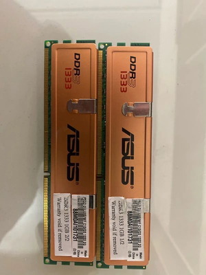 Asus DDR3 RAM 1333MHz DIMM used 2GB