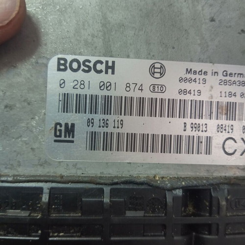 Ecu computer Opel Vectra B 2.0 DTI used, 09136119, 0281001874