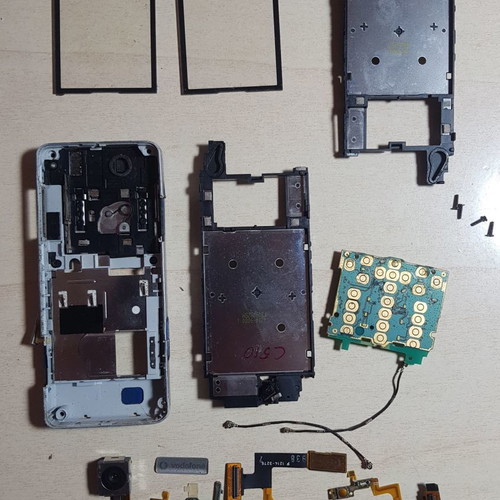Sony Ericsson C510 parts used