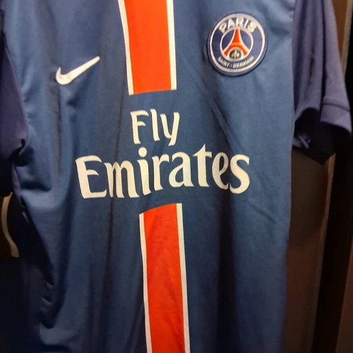 Paris Saint-Germain David Luiz jersey size Large like new