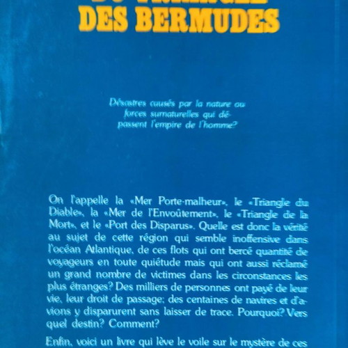 L' Énigme Du Triangle Des Bermudes book used