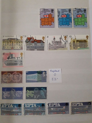 Γραμματόσημα Μεγάλης Βρετανίας σαν καινούργια συλλογή