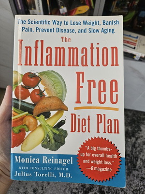 The Inflammation Free Diet Plan book like new
