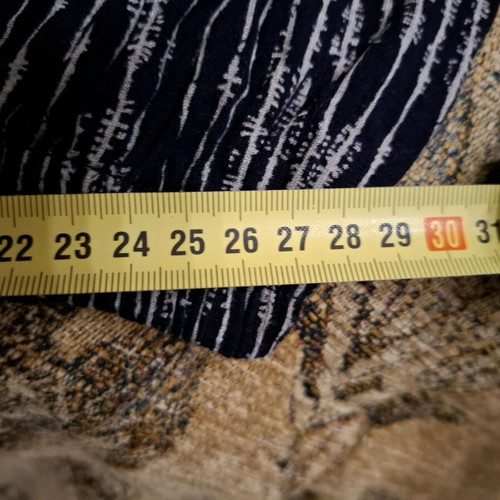 Women's pants like new, blue and white, size M