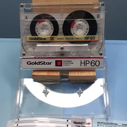 Goldstar HP60 Type I cassette used, laiko
