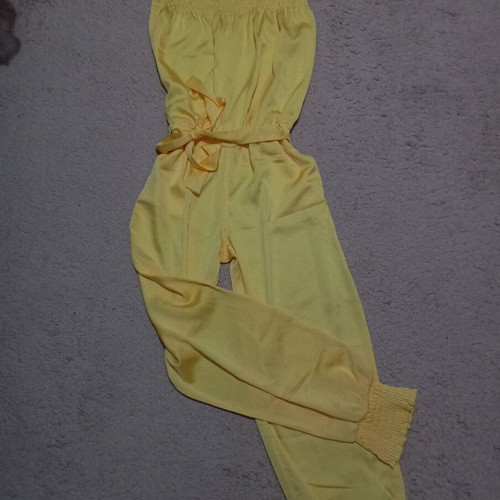 Yellow bodysuit like new, size XS/S