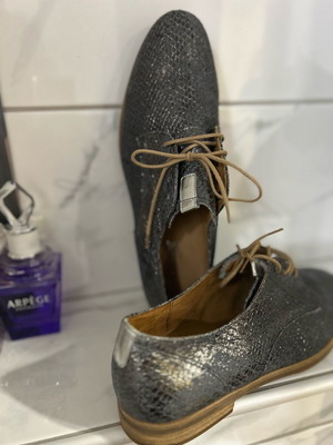 Gabor Oxford Shoes new, natural leather, size 41-42