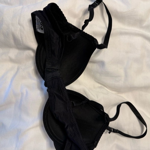 Dolce & Gabbana satin black bra used, size 70B