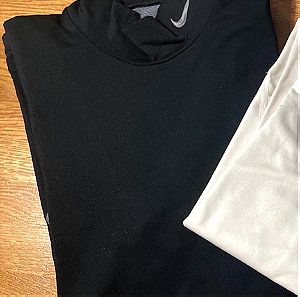 NIKE ισοθερμικη μπλουζα μαυρη (size M)