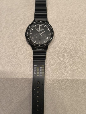 Animal T44 Marine Tide Watch like new, 200ATM, black