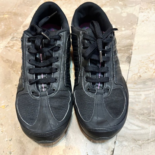 Nike athletic shoes like new, size 40.5, black and pink
