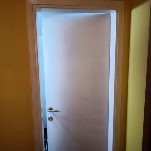 Doors used, two solid wood, 60 cm each