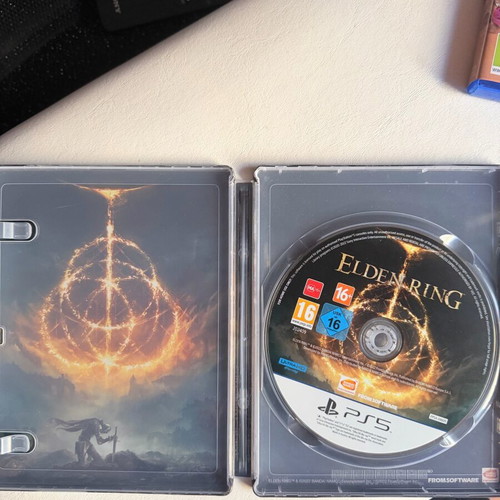 Elden Ring Steelbook PlayStation 5 like new