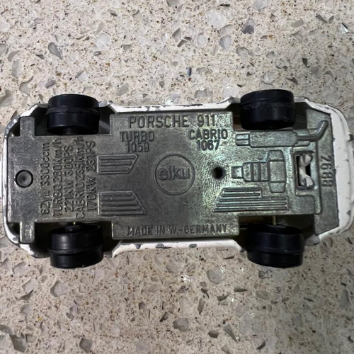 Siku Porsche 911 Turbo toy car used, made in Germany
