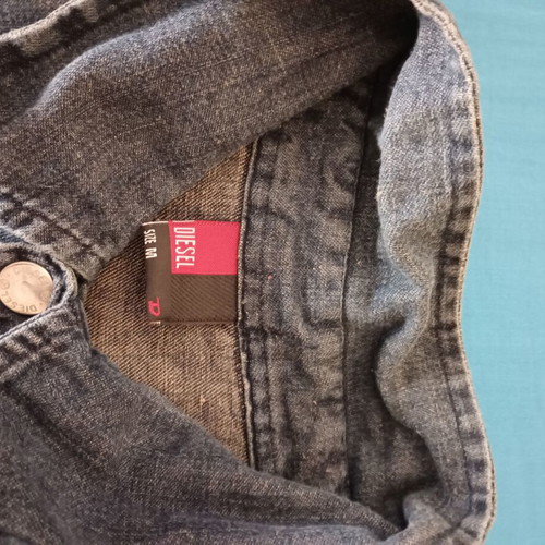 Diesel denim shirt large 100% cotton like new