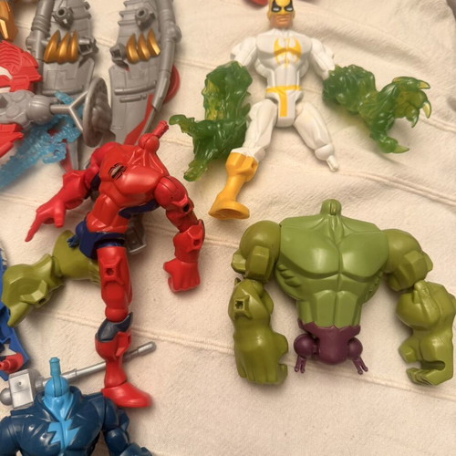 Hasbro Marvel superhero toys used, job lot 2014