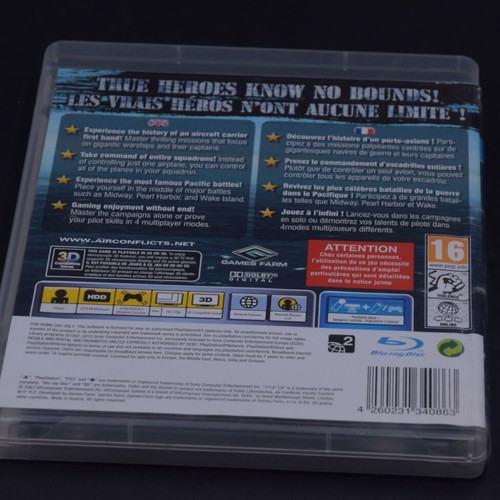 Air Conflicts Pacific Carriers PS3 used in very good condition