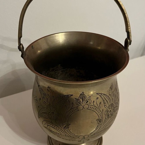 Vintage ice bucket used 17x13 (diameter)