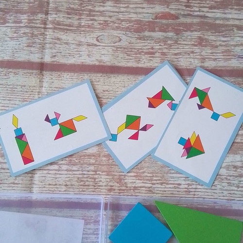Junior Goodys wooden shape puzzle for kids used