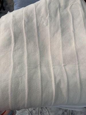 Double heated mattress pad