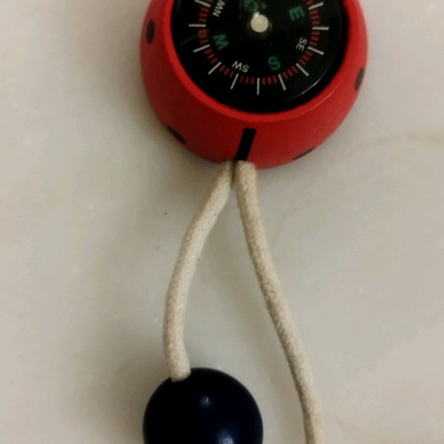 Children's keychain compass like new