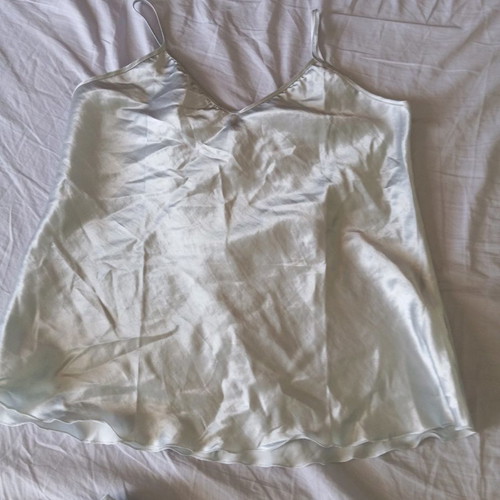 Set satin pajamas new, size M-L, blue