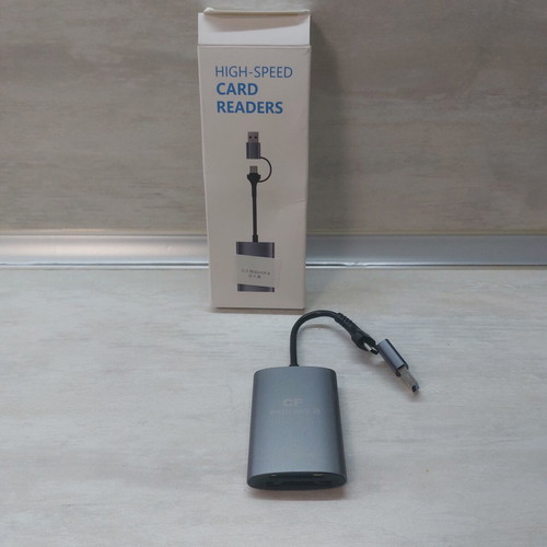 High-Speed 2-in-1 CFexpress Type B and SD Card Reader new